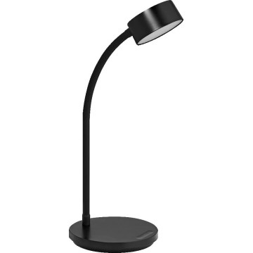 Ledvance - LED Stmívatelná dotyková stolní lampa OFFICE LED/4,8W/5V 3000-6500K černá