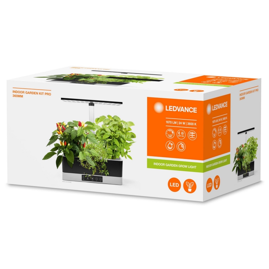 Ledvance - LED Stmívatelná interiérová lampa na rostliny GARDEN KIT LED/24W/230V