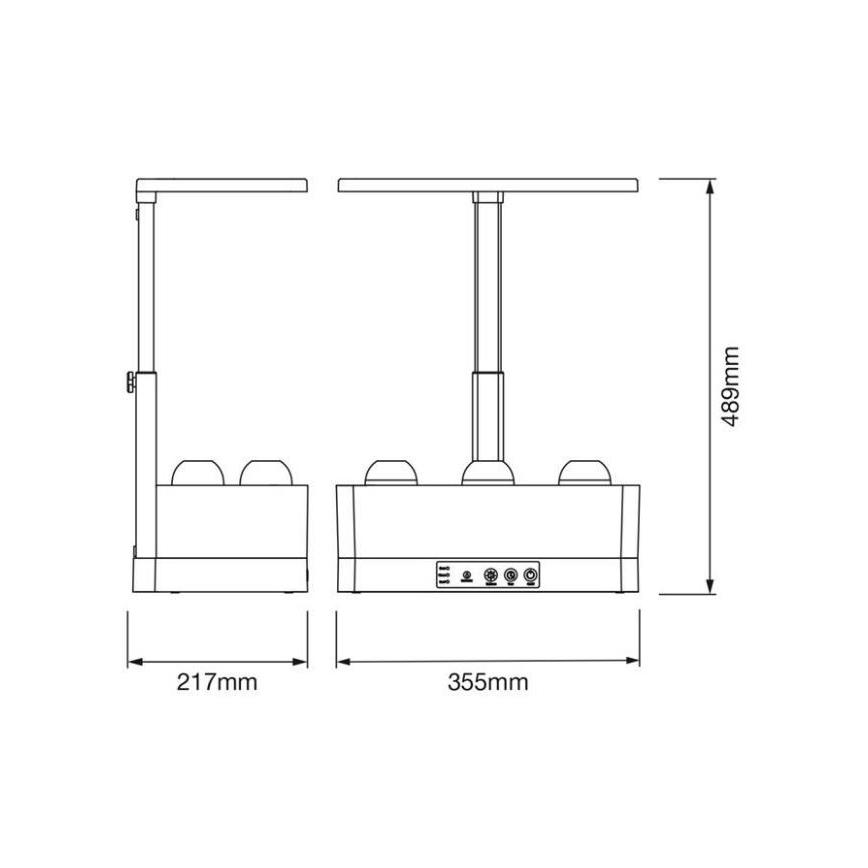 Ledvance - LED Stmívatelná interiérová lampa na rostliny GARDEN KIT LED/24W/230V