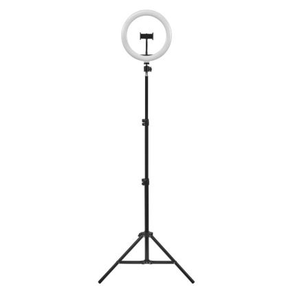 Ledvance - LED Stmívatelná stojací lampa se stojanem a držákem pro vlogování LED/6W/USB 3000/4000/6500K