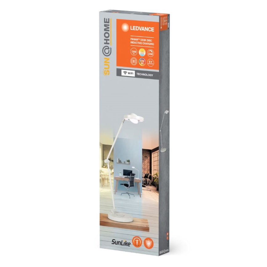 Ledvance - LED Stmívatelná dotyková stolní lampa SUN@HOME LED/20W/230V 2200-5000K CRI 95 Wi-Fi