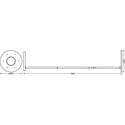 Ledvance - LED Stmívatelná stojací lampa SUN@HOME LED/36W/230V 2200-5000K CRI 95 Wi-Fi