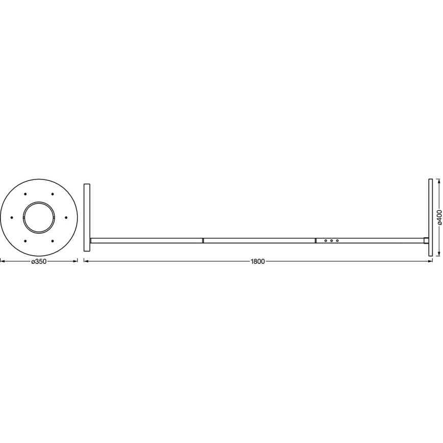 Ledvance - LED Stmívatelná stojací lampa SUN@HOME LED/36W/230V 2200-5000K CRI 95 Wi-Fi