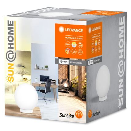 Ledvance - LED Stmívatelná stolní lampa SUN@HOME LED/8,5W/230V 2200-5000K CRI 95 Wi-Fi