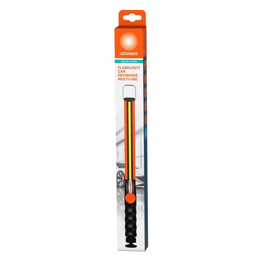 Ledvance - LED Stmívatelná nabíjecí svítilna FLASHLIGHT CAR LED/5W/5V 1800mAh