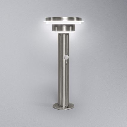 Ledvance - LED Stmívatelná solární lampa se senzorem CIRCLE LED/6W/3,2V 2200 mAh IP44