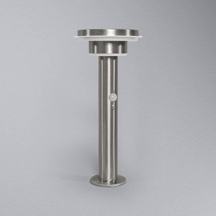 Ledvance - LED Stmívatelná solární lampa se senzorem CIRCLE LED/6W/3,2V 2200 mAh IP44
