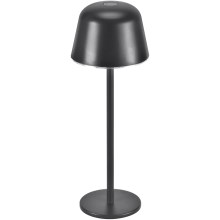 Ledvance - LED Stmívatelná venkovní nabíjecí lampa TABLE LED/2,5W/5V IP54 černá