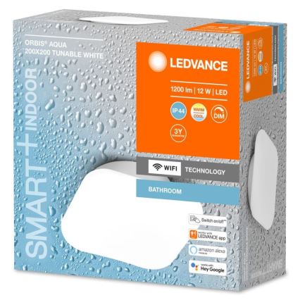 Ledvance - LED Stmívatelné koupelnové svítidlo SMART+ AQUA LED/12W/230V 3000-6500K IP44 Wi-Fi