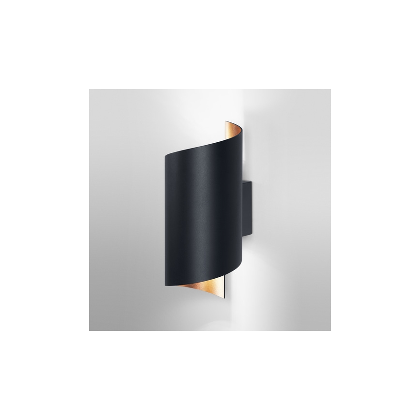 Ledvance - LED Stmívatelné nástěnné svítidlo SMART+ TWIST LED/12W/230V 3000-6500K Wi-Fi černá