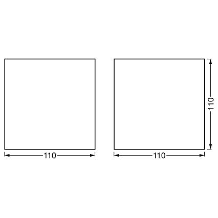 Ledvance - LED Stmívatelné nástěnné svítidlo SMART+ WOOD LED/7W/230V 3000-6500K Wi-Fi