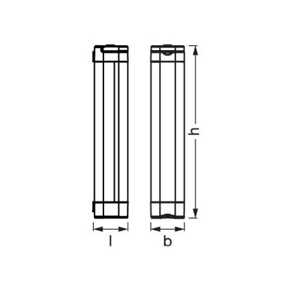 Ledvance - LED Stmívatelné orientační svítidlo LINEAR LED/6,9W/5V 2200 mAh IP54