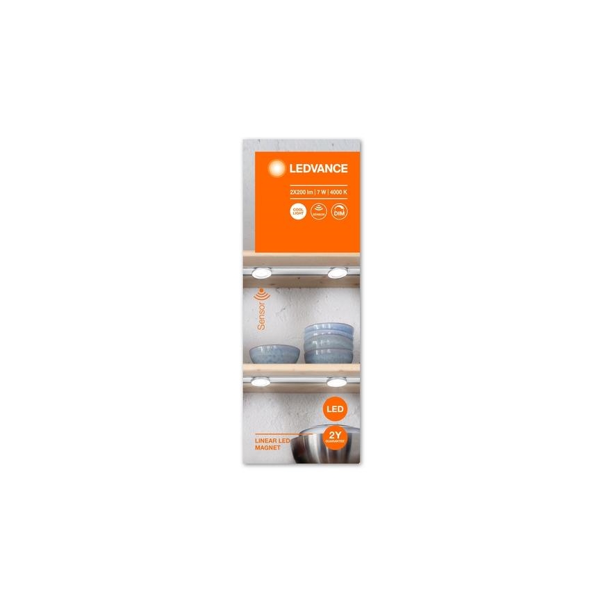 Ledvance - LED Stmívatelné osvětlení nábytku se senzorem LINEAR 2xLED/3,5W/230V