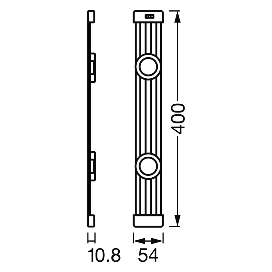 Ledvance - LED Stmívatelné osvětlení nábytku se senzorem LINEAR 2xLED/3,5W/230V
