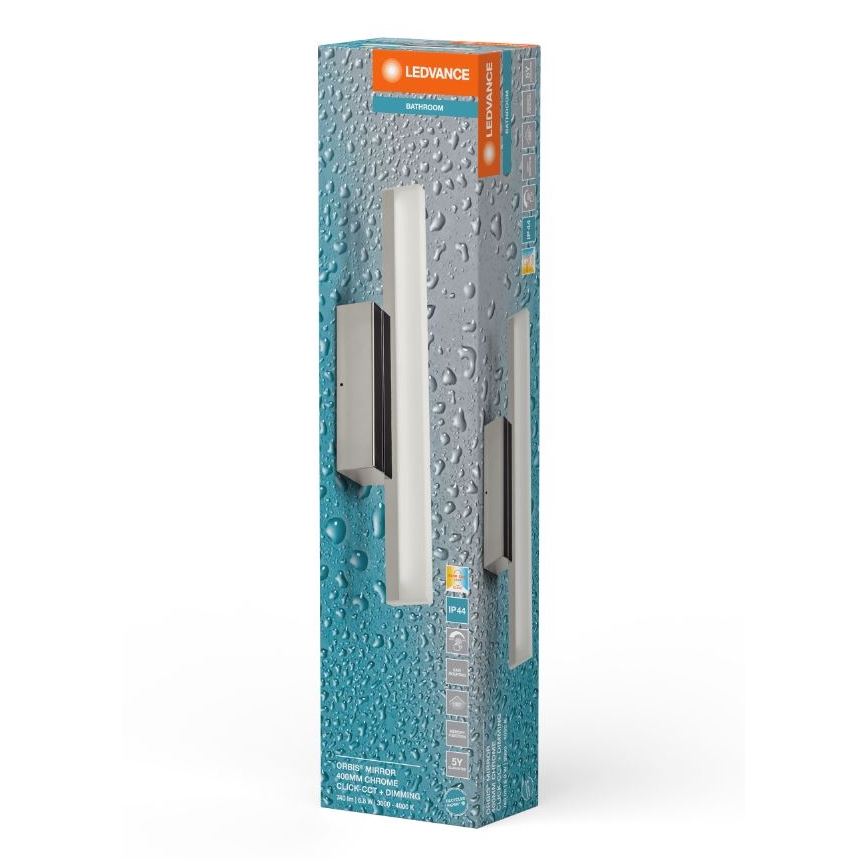 Ledvance - LED Stmívatelné dotykové osvětlení zrcadla ORBIS MIRROR LED/6,8W/230V 40 cm 3000/4000K IP44