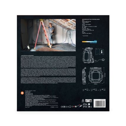 Ledvance - LED Stmívatelné pracovní svítidlo se 2 zásuvkami WORKLIGHT VALUE LED/60W/230V IP54