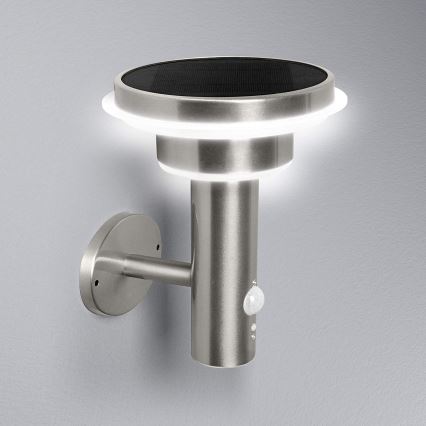 Ledvance - LED Stmívatelné solární svítidlo se senzorem CIRCLE LED/6W/3,2V 2200 mAh IP44