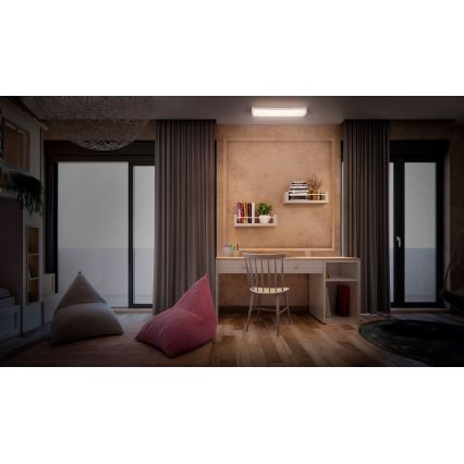 Ledvance - LED Stmívatelné stropní svítidlo OFFICE LINE LED/20W/230V 60 cm + dálkové ovládání