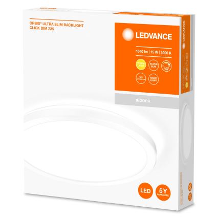 Ledvance - LED Stmívatelné stropní svítidlo ORBIS LED/15W/230V bílá