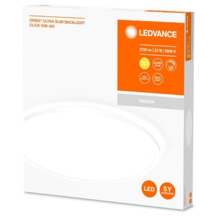 Ledvance - LED Stmívatelné stropní svítidlo ORBIS LED/22W/230V bílá