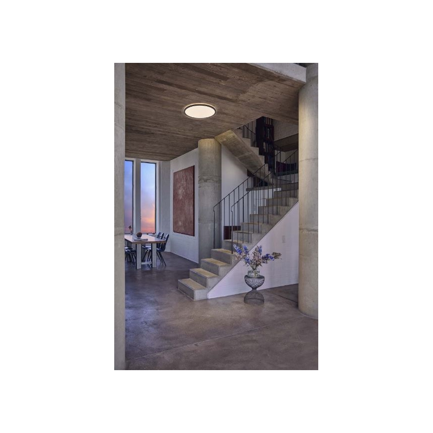 Ledvance - LED Stmívatelné stropní svítidlo ORBIS LED/22W/230V černá