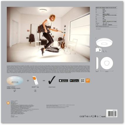 Ledvance - LED Stmívatelné svítidlo SMART+ DONUT LED/24W/230V 3000K-6500K Wi-Fi