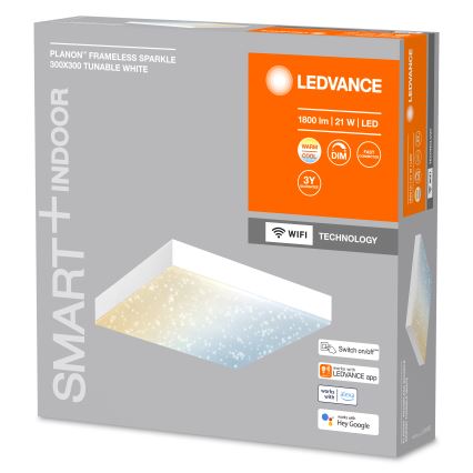 Ledvance - LED Stmívatelné stropní svítidlo SMART+ FRAMELESS LED/21W/230V 3000-6500K Wi-Fi