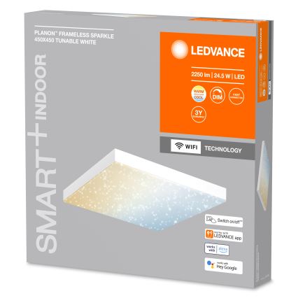 Ledvance -LED Stmívatelné stropní svítidlo SMART+ FRAMELESS LED/24,5W/230V 3000-6500K Wi-Fi