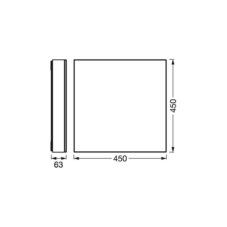 Ledvance -LED Stmívatelné stropní svítidlo SMART+ FRAMELESS LED/24,5W/230V 3000-6500K Wi-Fi