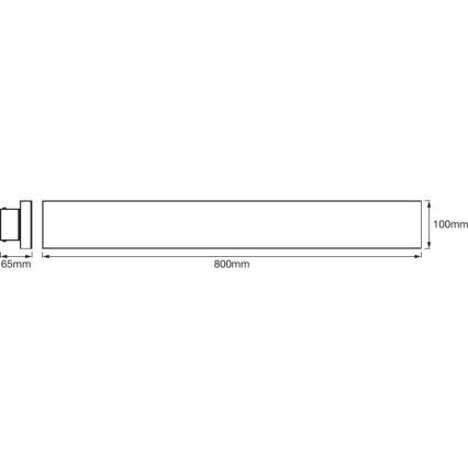 Ledvance - LED Stmívatelné svítidlo SMART+ FRAMELESS LED/27W/230V 3000K-6500K Wi-Fi