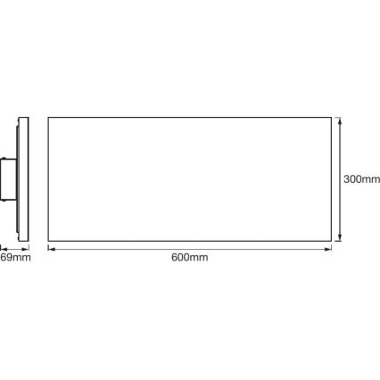 Ledvance - LED Stmívatelné svítidlo SMART+ FRAMELESS LED/28W/230V 3000K-6500K Wi-Fi