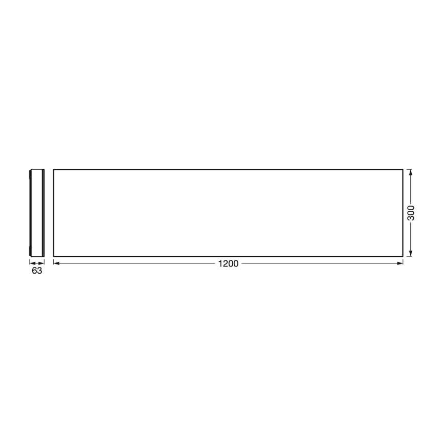 Ledvance - LED Stmívatelné stropní svítidlo SMART+ FRAMELESS LED/38W/230V 3000-6500K Wi-Fi