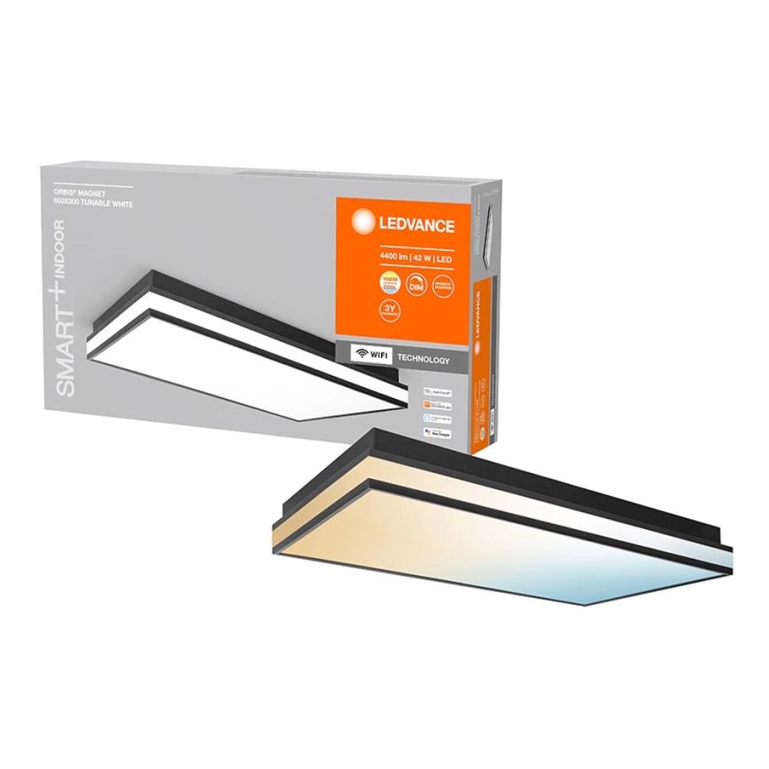 Ledvance - LED Stmívatelné stropní svítidlo SMART+ MAGNET LED/42W/230V 3000-6500K Wi-Fi