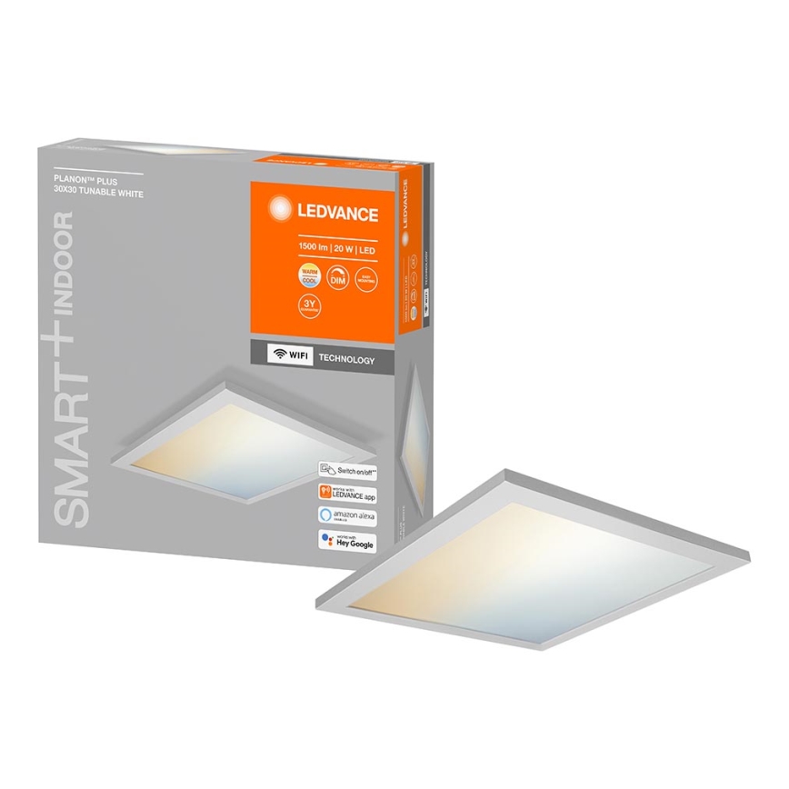 Ledvance - LED Stmívatelné stropní svítidlo SMART+ PLANON LED/20W/230V Wi-Fi
