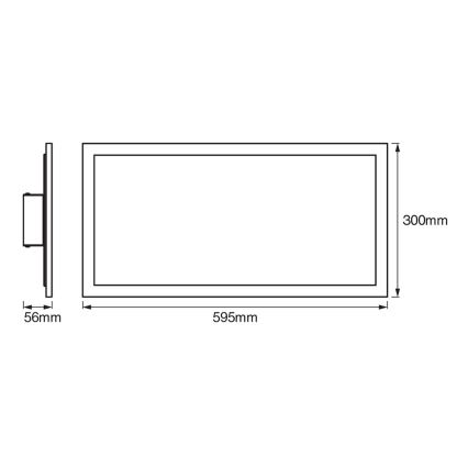 Ledvance - LED Stmívatelné stropní svítidlo SMART+ PLANON LED/22W/230V Wi-Fi