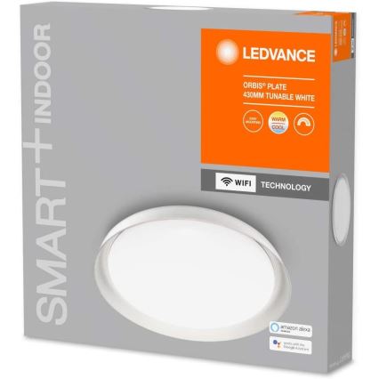 Ledvance - LED Stmívatelné svítidlo SMART+ PLATE LED/24W/230V 3000K-6500K Wi-Fi