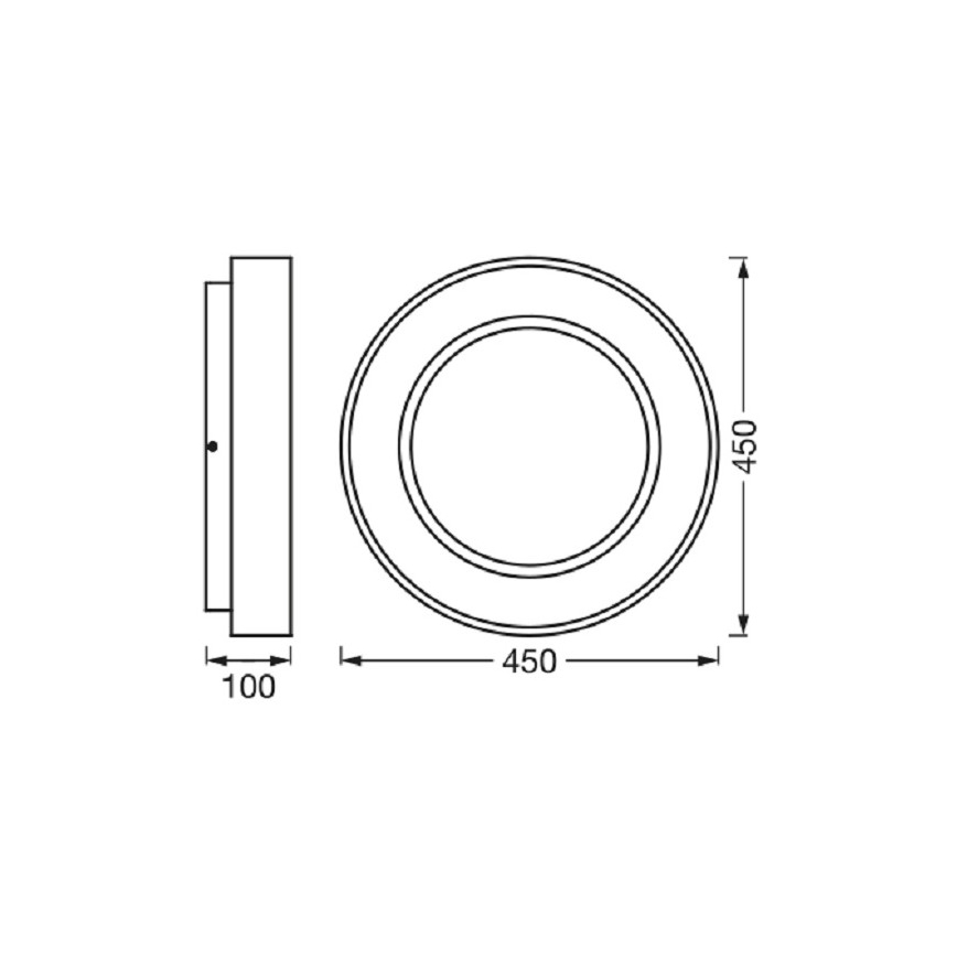 Ledvance-LED Stmívatelné stropní svítidlo SUN@HOME CIRCULAR LED/18,5W/230V Wi-Fi