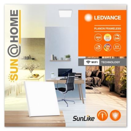 Ledvance - LED Stmívatelné stropní svítidlo SUN@HOME LED/20W/230V 2200-5000K CRI 95 Wi-Fi