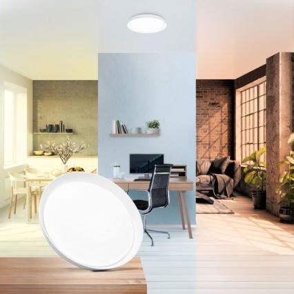 Ledvance - LED Stmívatelné stropní svítidlo SUN@HOME ORBIS LED/26W/230V 2200-5000K CRI 95 Wi-Fi