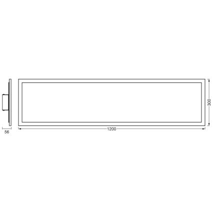 Ledvance - LED Stmívatelný panel SUN@HOME LED/35W/230V 2200-5000K CRI 95 Wi-Fi