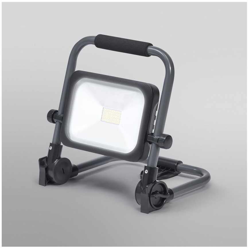 Ledvance - LED Stmívatelný venkovní nabíjecí reflektor WORKLIGHT BATTERY LED/20W/5V 2200 mAh IP54
