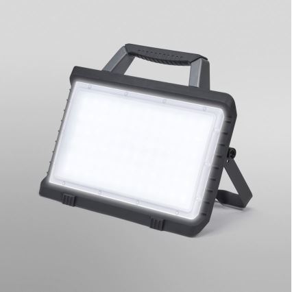 Ledvance - LED Stmívatelný venkovní nabíjecí reflektor WORKLIGHT BATTERY LED/26W/5V 2200 mAh IP54