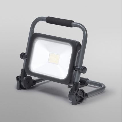 Ledvance - LED Stmívatelný venkovní nabíjecí reflektor WORKLIGHT BATTERY LED/30W/5V 2200 mAh IP54