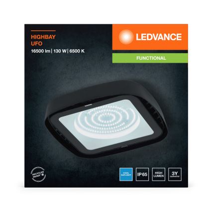 Ledvance - LED Stropní průmyslové svítidlo HIGHBAY LED/130W/230V IP65 6500K