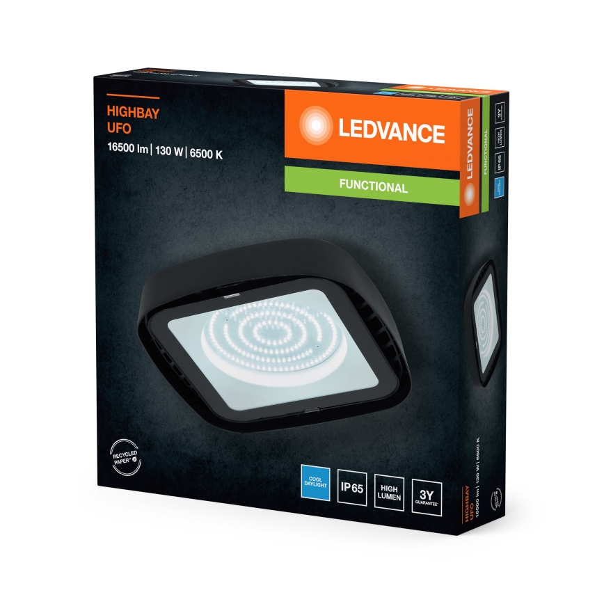 Ledvance - LED Stropní průmyslové svítidlo HIGHBAY LED/130W/230V IP65 6500K