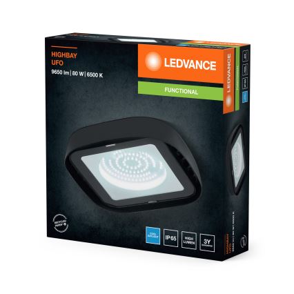 Ledvance - LED Stropní průmyslové svítidlo HIGHBAY LED/80W/230V IP65 6500K