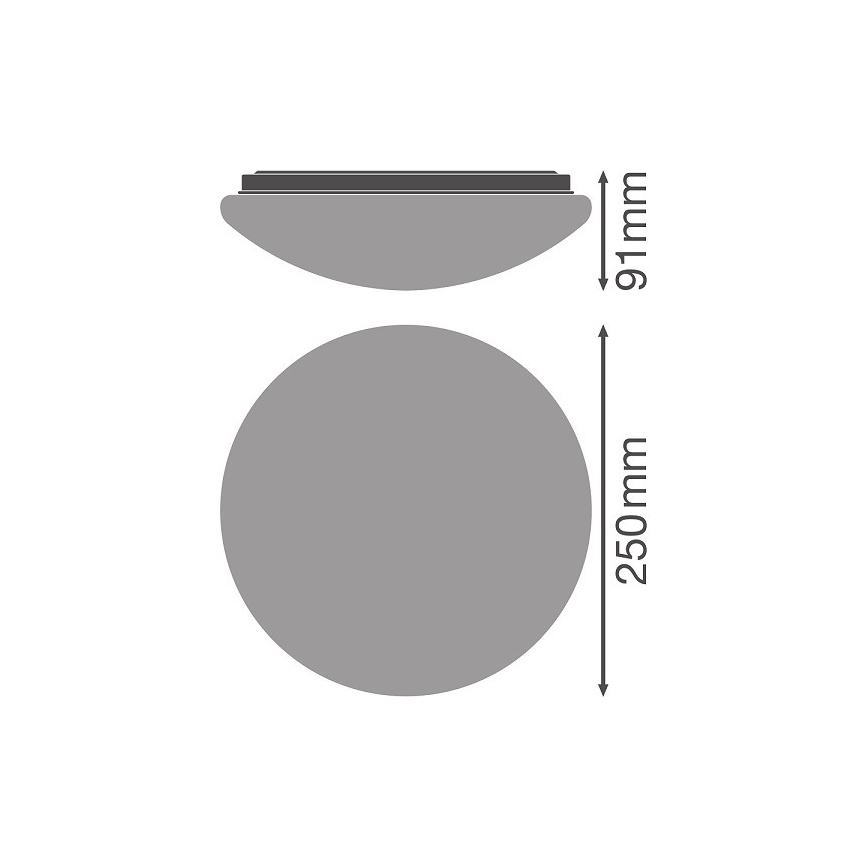 Ledvance - LED Stropní svítidlo ESSENTIAL LED/13W/230V 3000K