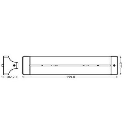 Ledvance - LED Stropní svítidlo OFFICE LINE LED/24W/230V 60 cm