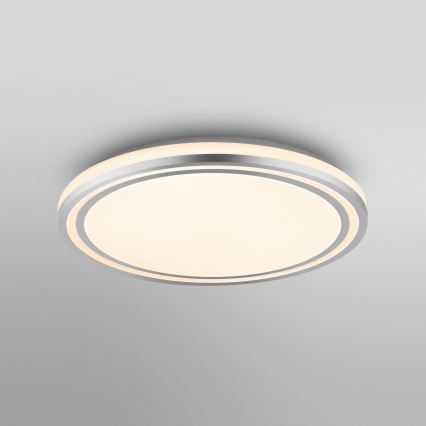 Ledvance - LED Stropní svítidlo ORBIS HELMAN LED/36W/230V pr. 48,5 cm stříbrná