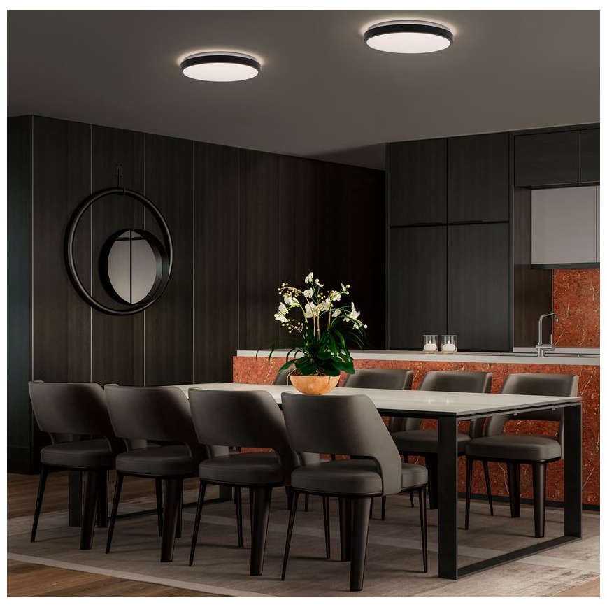 Ledvance - LED Stropní svítidlo ORBIS LONDON LED/36W/230V černá
